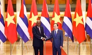 Top legislators of Vietnam, Cuba hold talks