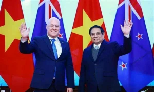 PMs of Vietnam, New Zealand hold talks