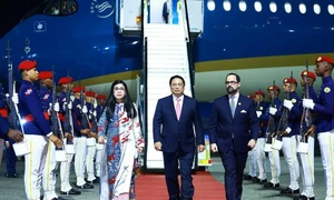 PM arrives in Santo Domingo, beginning official visit to Dominican Republic