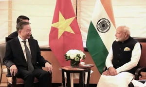 Vietnamese top leader meets Indian PM in New York