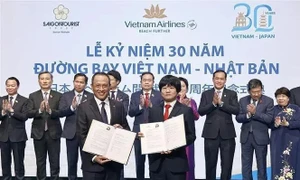 Top legislator attends celebration marking 30 years of Vietnam-Japan direct air route