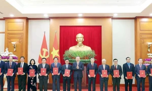 Politburo announces major restructuring of 13 Party organisations