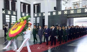 State funeral held for General Nguyen Quyet