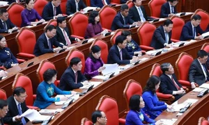 Second working day of 13th Party Central Committee's 10th plenum