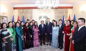 Gov't leader meets with embassy staff, Vietnamese community in Czech Republic