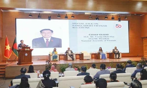 NA Chairman delivered remarks at academy of Bangladesh