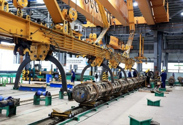 Illustrative photo (Photo: VNA) Vietnam attracts over 39,100 FDI projects with registered capital of nearly 469 billion USD so far -0