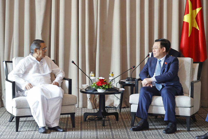 Top legislator receives leaders of Bangladeshi political parties ảnh 6 Top legislator receives leaders of Bangladeshi political parties -0