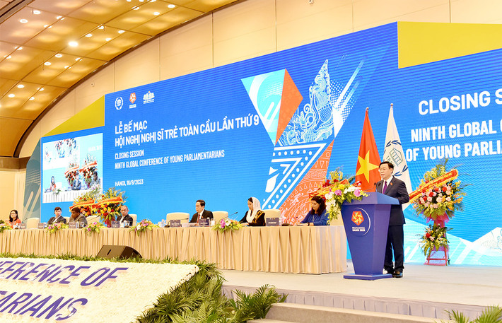 Photo: Lam Hien Ninth Global Conference of Young Parliamentarians wraps up -0